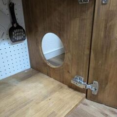 猫トイレカバー家具の画像