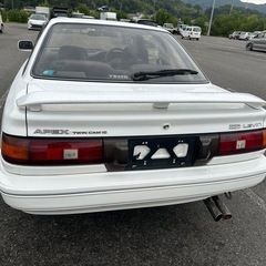 カローラ・レビン６万走りました車検なし新品タイヤ年式はS62年