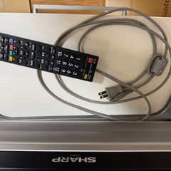 テレビ　シャープ　37インチの画像