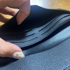 長財布　黒の画像