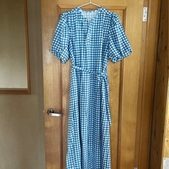 新品未使用　ギンガムチェックワンピース の画像