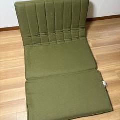 2人掛け3WAYソファベッド（グリーン）/無料で差し上げますの画像