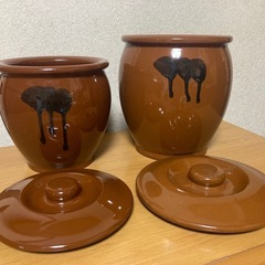 ＊決まりました＊梅干し 漬物容器の画像