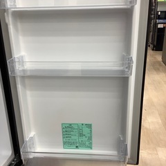 【家電1年保証付き】Hisense 2ドア冷蔵庫のご紹介です！の画像