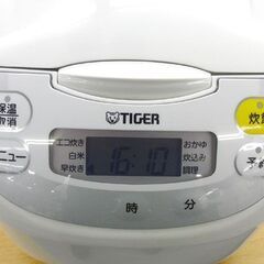 タイガー マイコン炊飯ジャー 炊きたて 5.5合炊き 2024年製 JBH-G101 ホワイト TIGER 札幌市 手稲区の画像