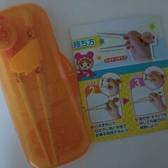新品☆巾着袋+使用回数少お箸+ケースセットの画像