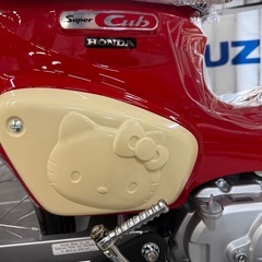 値引きあり🚲 キティちゃんカブ50 新車 🚲の画像