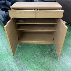 無印良品 キャビネット 2枚扉の画像