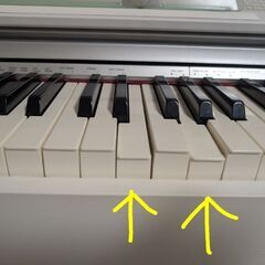 取引中　電子ピアノ　訳ありの画像
