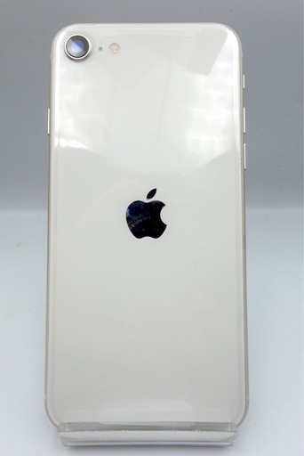 美品　iPhoneSE3 ホワイトシルバー 128gb