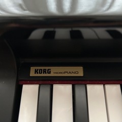 KORG Micro piano 61鍵　ブラックの画像