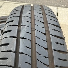 155/65R14 ダンロップ2022年製バリ山サマータイヤ☆の画像