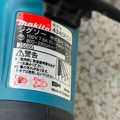 マキタ　ジグソー　4340FCT　2002年製の画像