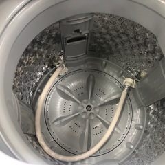 ★K079★2021年製SHARP製4.5㌔洗濯機★6ヶ月保証付き★近隣配送・設置可の画像