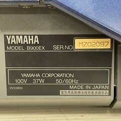【YAMAHA】 ヤマハ シンセサイザー B900EX ブルー 楽器 音楽 キーボード フロッピーディスク付き 鍵盤楽器 A0446の画像