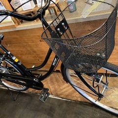 【チェーン新品！】シングルギア　26インチ自転車　ブラックの画像