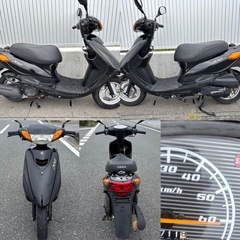 ⭐️ジョグ低燃費FIモデル❗️60km/h確認済み^_^⭐️プラグなど新品交換で快調⭐️50cc原付スクーター⭐️の画像