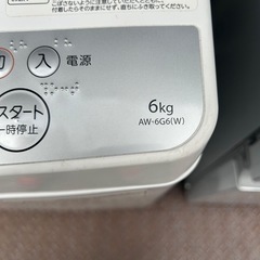 東芝洗濯機　AW-6G6の画像