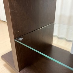 ガラス付き　テレビ台　テレビボードの画像