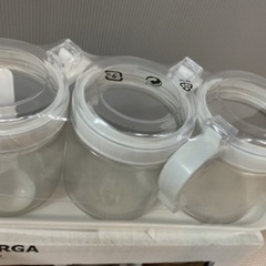 【新品】IKEAの保存容器3種類セット①の画像