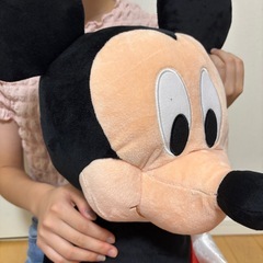 ディズニーミッキーマウスビッグぬいぐるみの画像