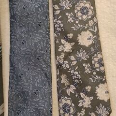 ネクタイ グレー系 5本の画像