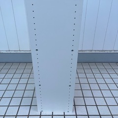 3段カラーボックス（白）の画像