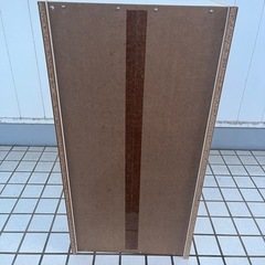 3段カラーボックス（白）の画像