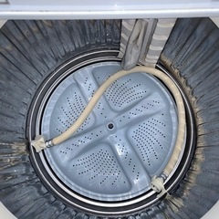 配達設置無料 シャープ 洗濯機 8kg 高濃度プラズマクラスターイオン 風乾燥機能付の画像