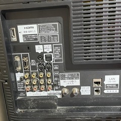 【動作確認済】Panasonic 液晶テレビ 32V 2008年製  純正リモコンの画像