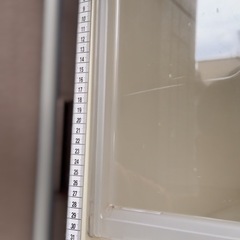 ヨシカワALGO スライドテナー クリアケース衣装ケース　　の画像