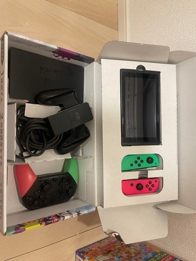 本日のみの価格　Switch スプラトゥーンモデル
