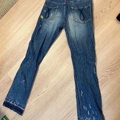  【メンズ】 ツモリチサト　デニム　ハーフパンツの画像