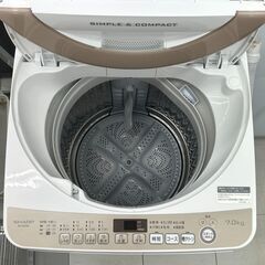 ★リユースのサカイ千葉中央店★ SHARP 洗濯機 7.0ｋｇ 19年製 動作確認／クリーニング済み TC4672の画像