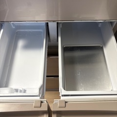 三菱MR-B46F2021年製 ノンフロン冷凍冷蔵庫 5ドアの画像
