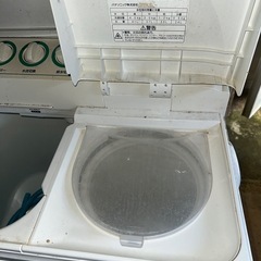 洗濯機　二層　中古の画像