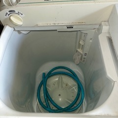 洗濯機　二層　中古の画像