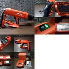 倉庫保管品 HILTI 22V BX-3-ME 02 充電式コンクリートネイラー バッテリー2個 充電器 ケース 釘付 電動工具 ヒルティ札幌市 新道東店の画像