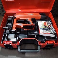 倉庫保管品 HILTI 22V BX-3-ME 02 充電式コンクリートネイラー バッテリー2個 充電器 ケース 釘付 電動工具 ヒルティ札幌市 新道東店の画像