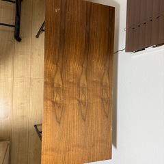 デスク　机　アイアン　引き出し付きの画像