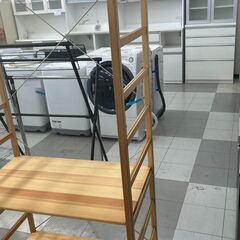 ★リユースのサカイ千葉中央店★  ハンガーラック ブラウン H175×D50×W86 クリーニング済み TC4677の画像