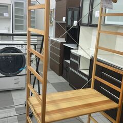 ★リユースのサカイ千葉中央店★  ハンガーラック ブラウン H175×D50×W86 クリーニング済み TC4677の画像