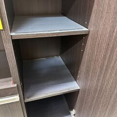 【ジャングルジャングル滋賀草津店】ジモティ来店特価‼ レンジ台 ブラウン J-2509110の画像