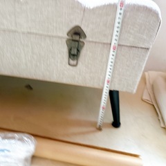 0円 収納付き二人掛けペンチの画像