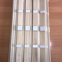 アイリスプラザ 折りたたみ すのこベッド シングル の画像
