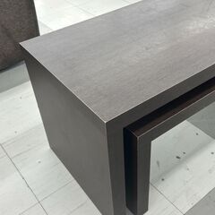 ★リユースのサカイ千葉中央店★  テーブル ブラウン H70×D55×W110 クリーニング済み TC4681の画像