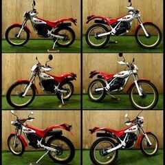 【動画あり】★ホンダ TLM200★ 実動 希少 旧車 MD15型 キャブレター 空冷 2サイクル トライアル オフロード 松本市の画像