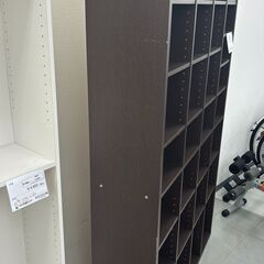 ★リユースのサカイ千葉中央店★  オープンラック ブラウン H180×D30×W118 クリーニング済み TC4682の画像