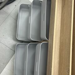 ★リユースのサカイ千葉中央店★  収納棚 ブラウン H74×D31×W83 クリーニング済み TC4683の画像