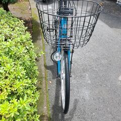 リサイクルショップどりーむ天保山店　No.464　自転車　26インチ　切替・カゴ・鍵・LEDオートライト付き🎵　おすすめ商品です(≧▽≦)の画像